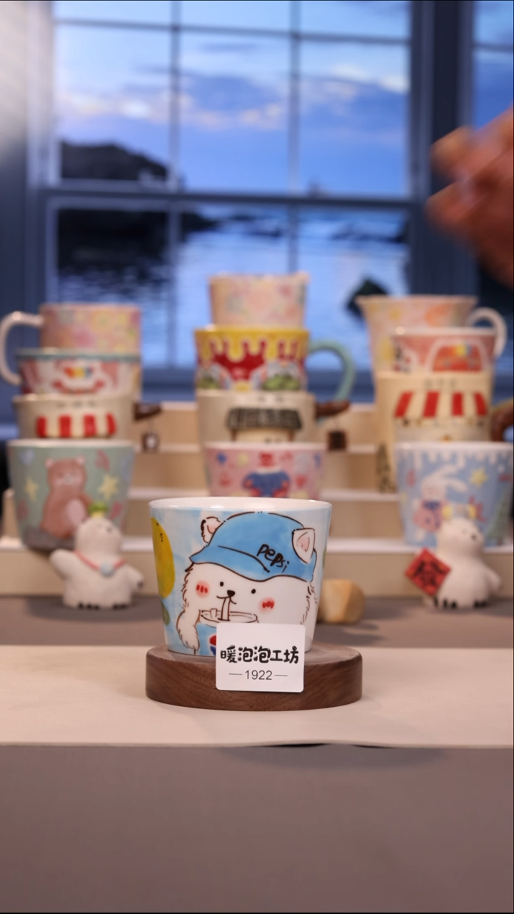 摆件景德镇原创手工陶瓷1923