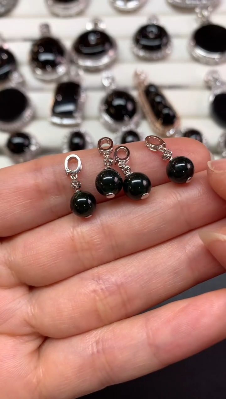 【闪购商品】翡翠吊坠(不含链)18K金镶嵌多样性发其一Z509|1680