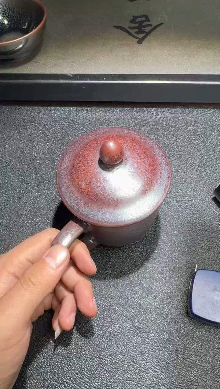茶盏严柳忠龙窑柴烧192