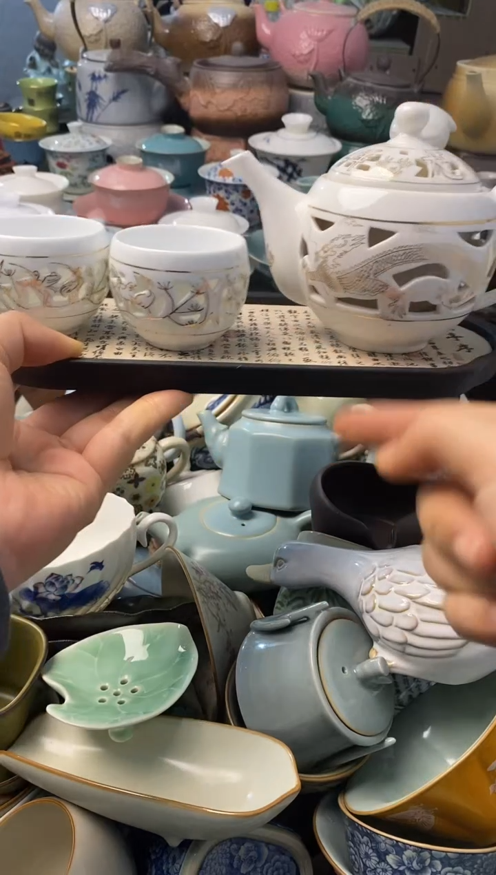 高端 茶壶 茶杯 茶具 轻轻微瑕