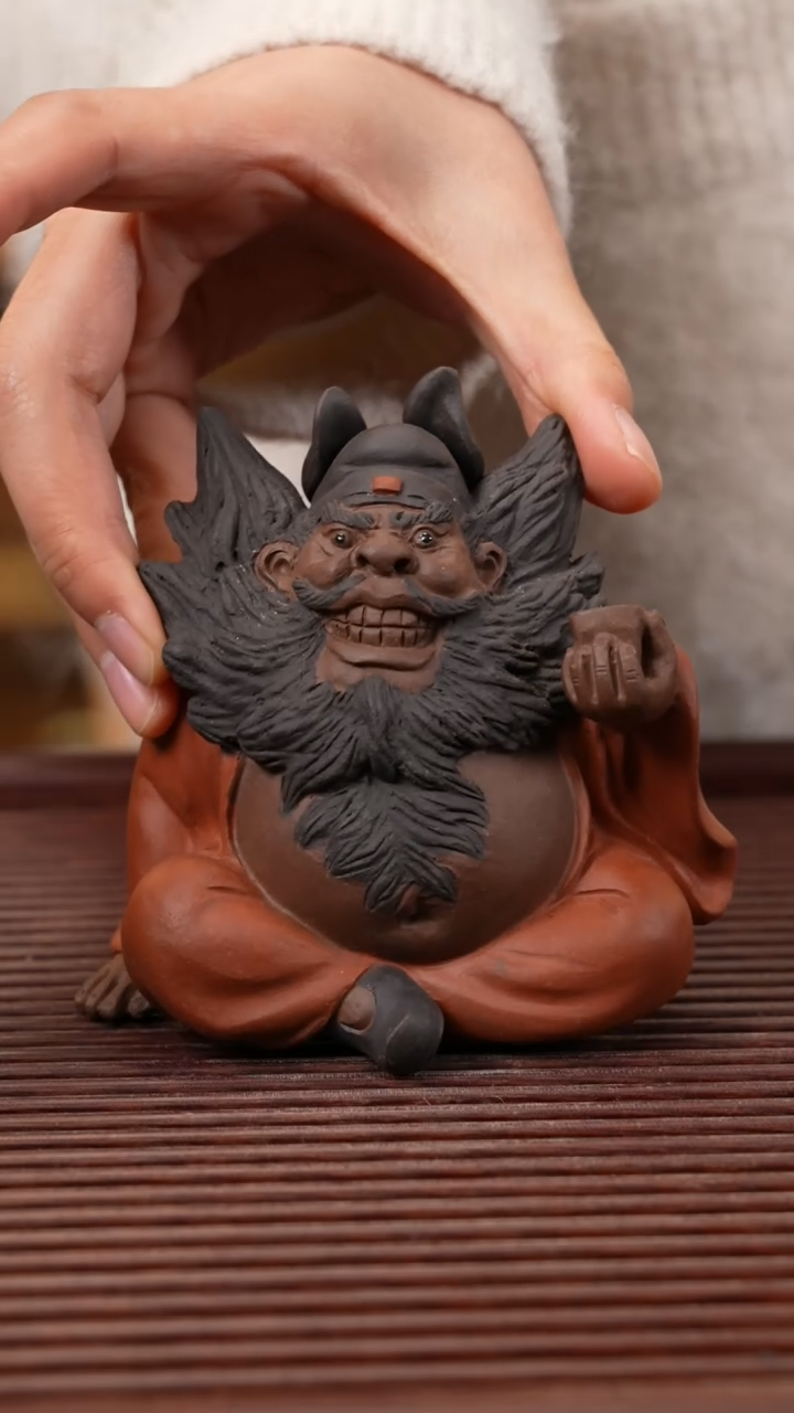 【闪购商品】紫砂茶宠饮茶钟馗