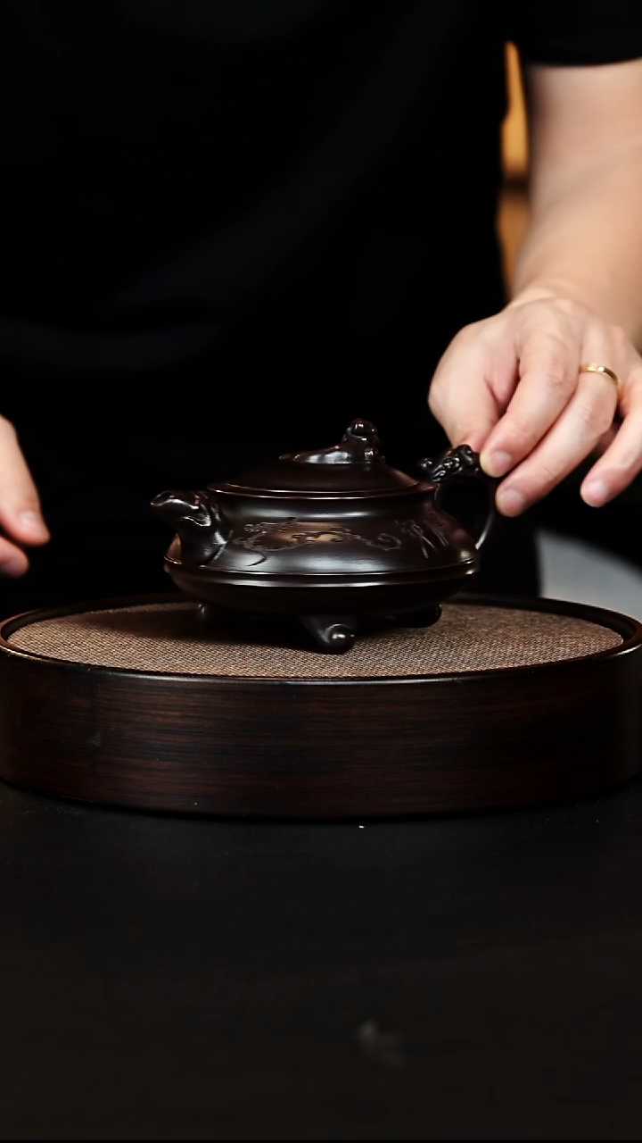 茶壶紫砂宜兴紫砂壶h50257