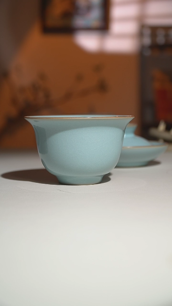 【闪购商品】其他天青玉兰盖碗单补碗