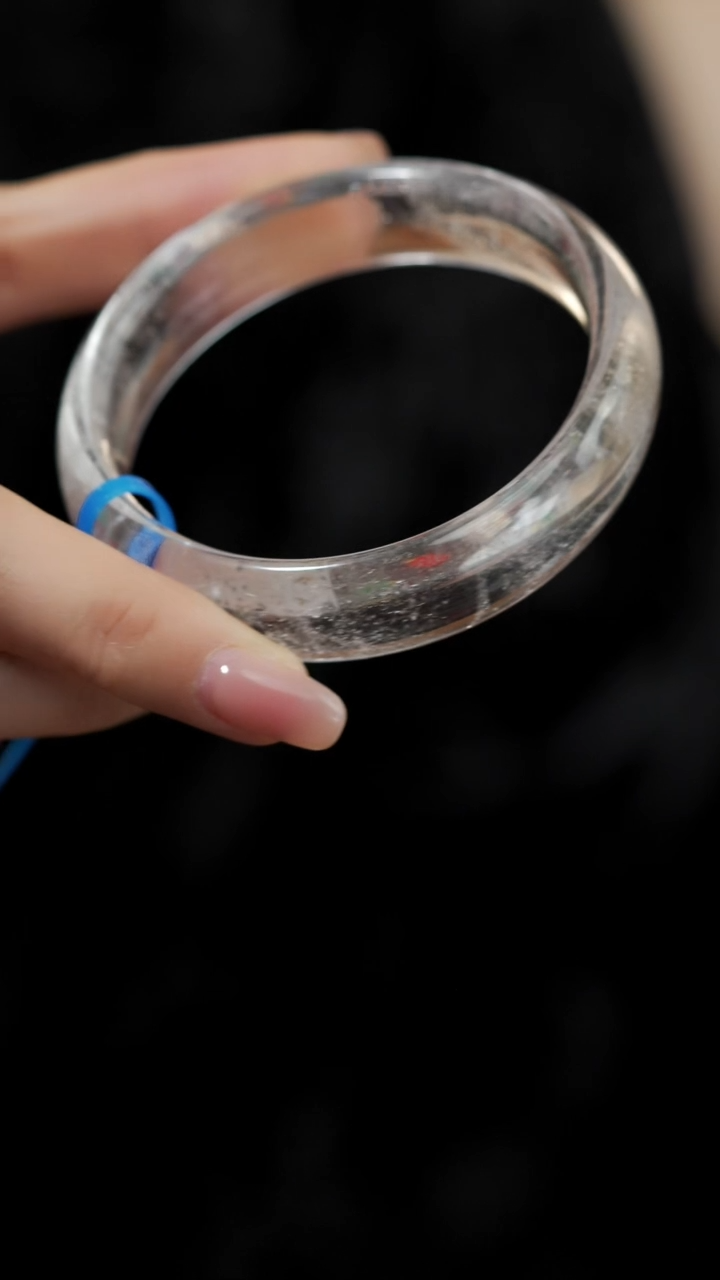 【闪购商品】水晶手镯未镶嵌@WLG44021006@圈口59+