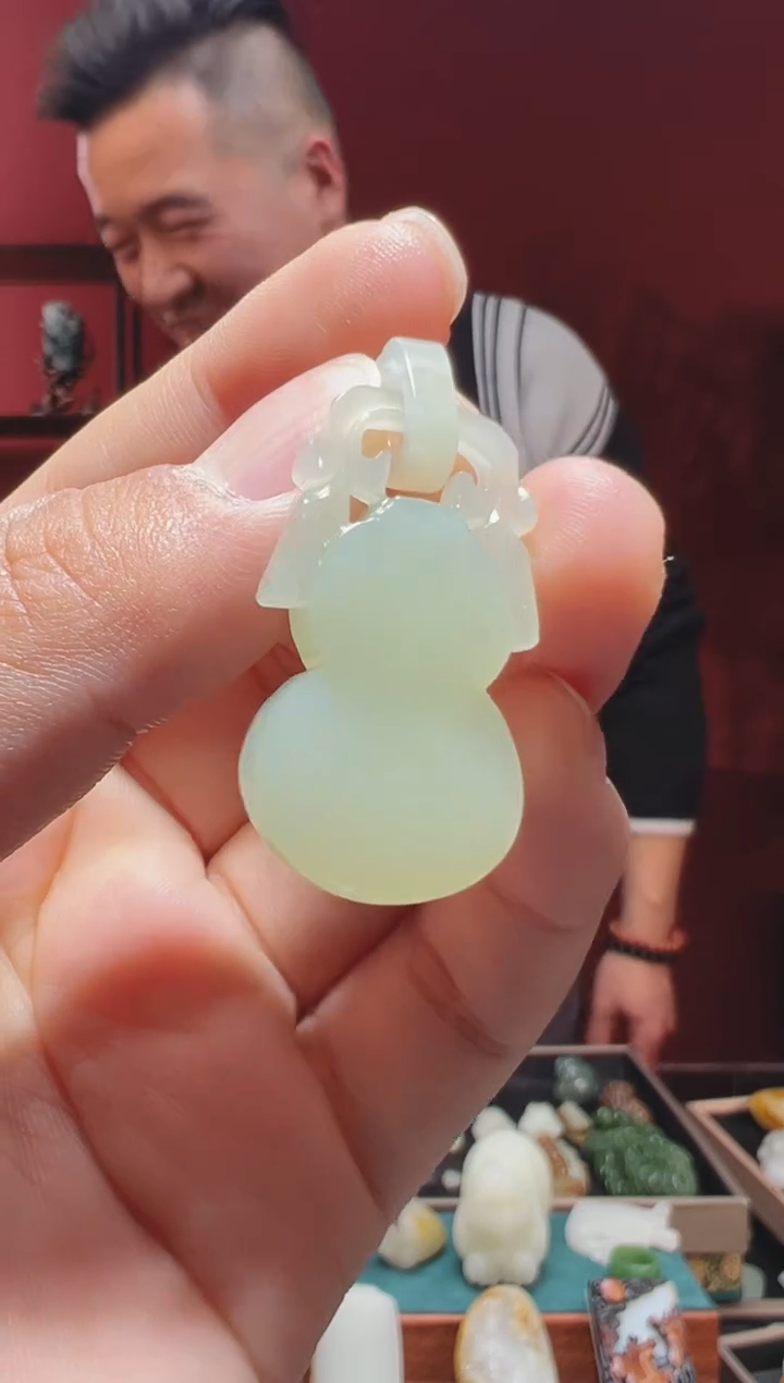【闪购商品】和田玉吊坠(不含链)未镶嵌1
