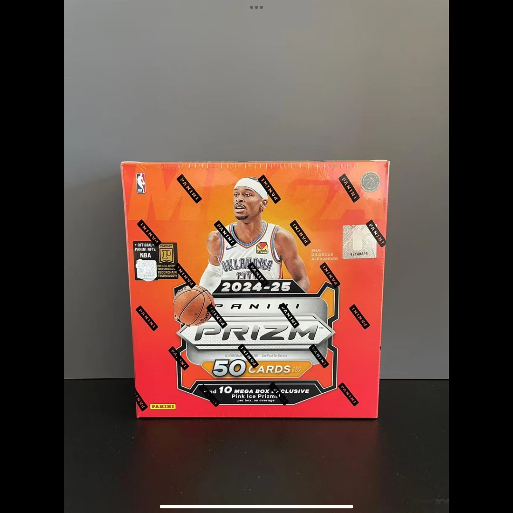 篮球球星卡Prizm Mega盲盒代拆