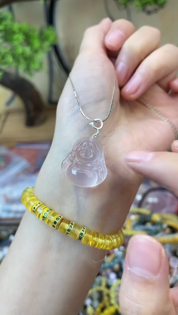 【闪购商品】水晶颈饰银S925镶嵌260手串