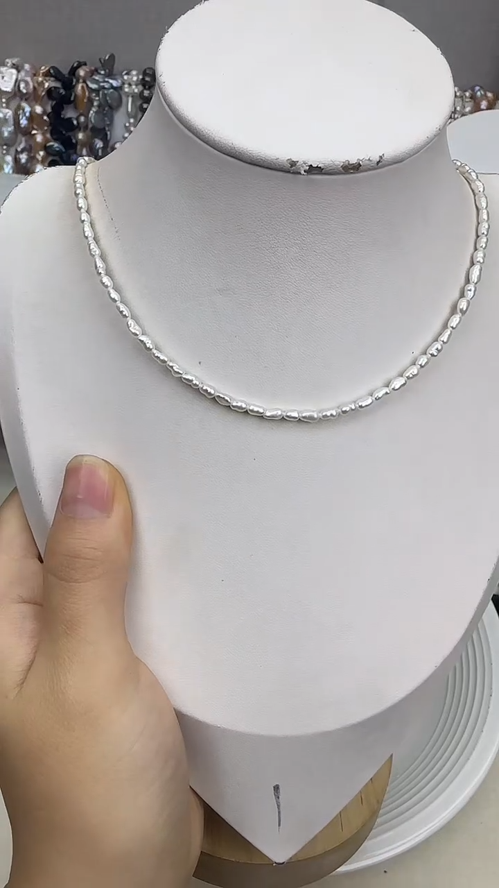 颈饰未镶嵌淡水珍珠1