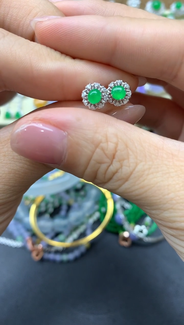 【闪购商品】翡翠颈饰18K金镶嵌194中国好珍宝
