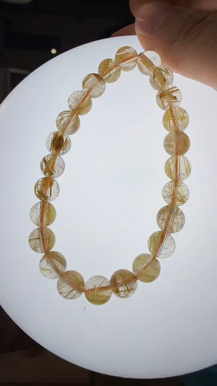 未镶嵌手链水晶优0227 约7mm