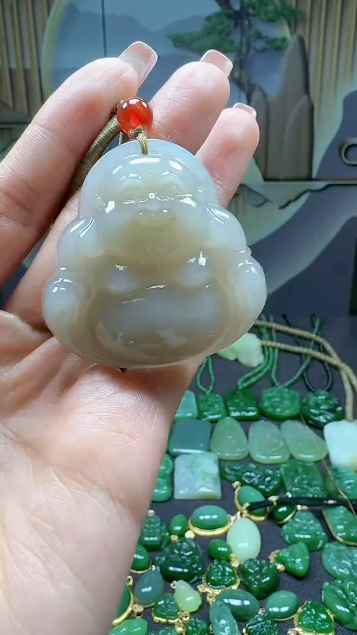 【闪购商品】和田玉挂件未镶嵌1