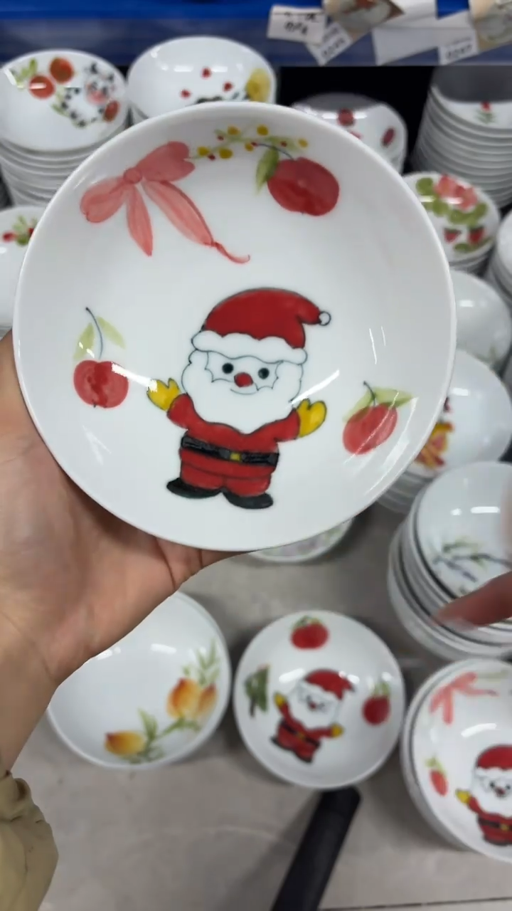 景德镇手绘釉中彩（食品级）小胖碗