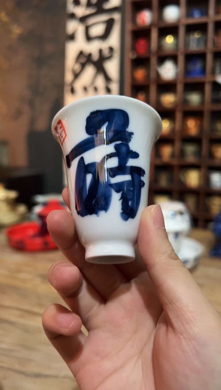 【闪购商品】观云听雨原创手绘茶具