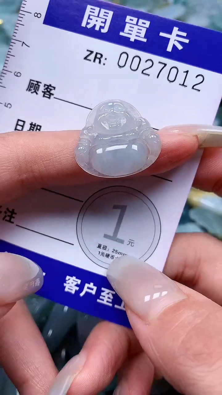 颈饰未镶嵌翡翠翡翠A货 多样性发其一（不含链）