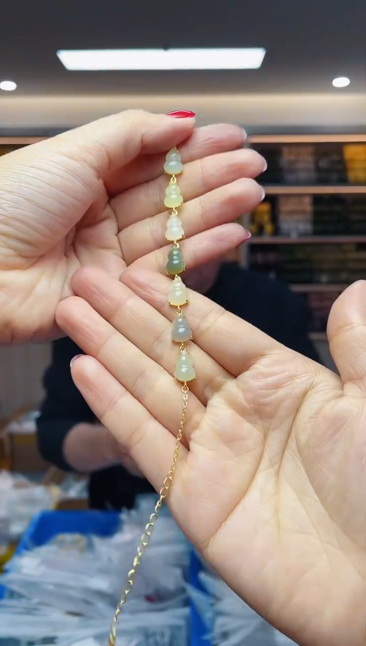 【闪购商品】和田玉·银S925镶嵌多样性发一件