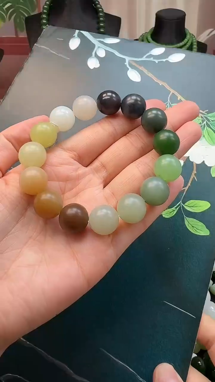 未镶嵌手串和田玉手串