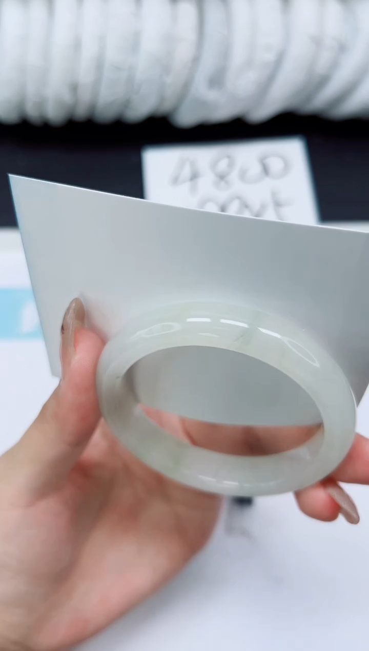 未镶嵌手镯石英质玉A229-55/56