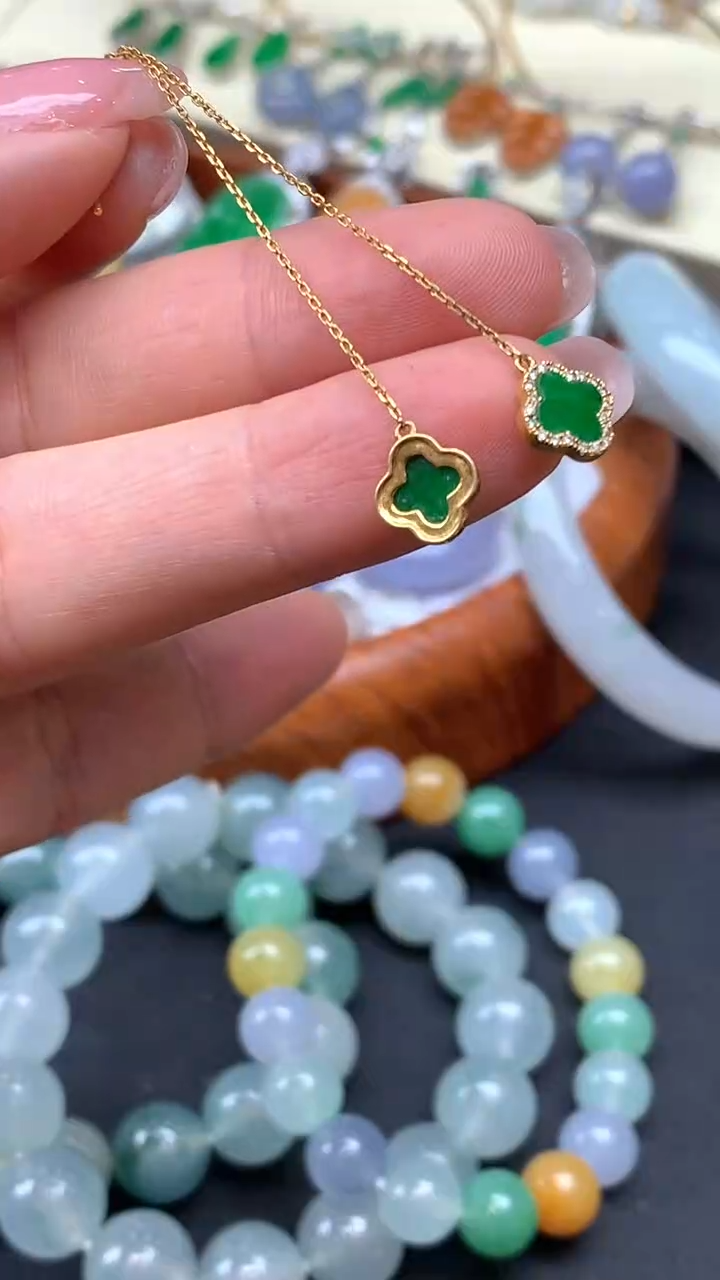 【闪购商品】翡翠颈饰未镶嵌22-天然翡翠