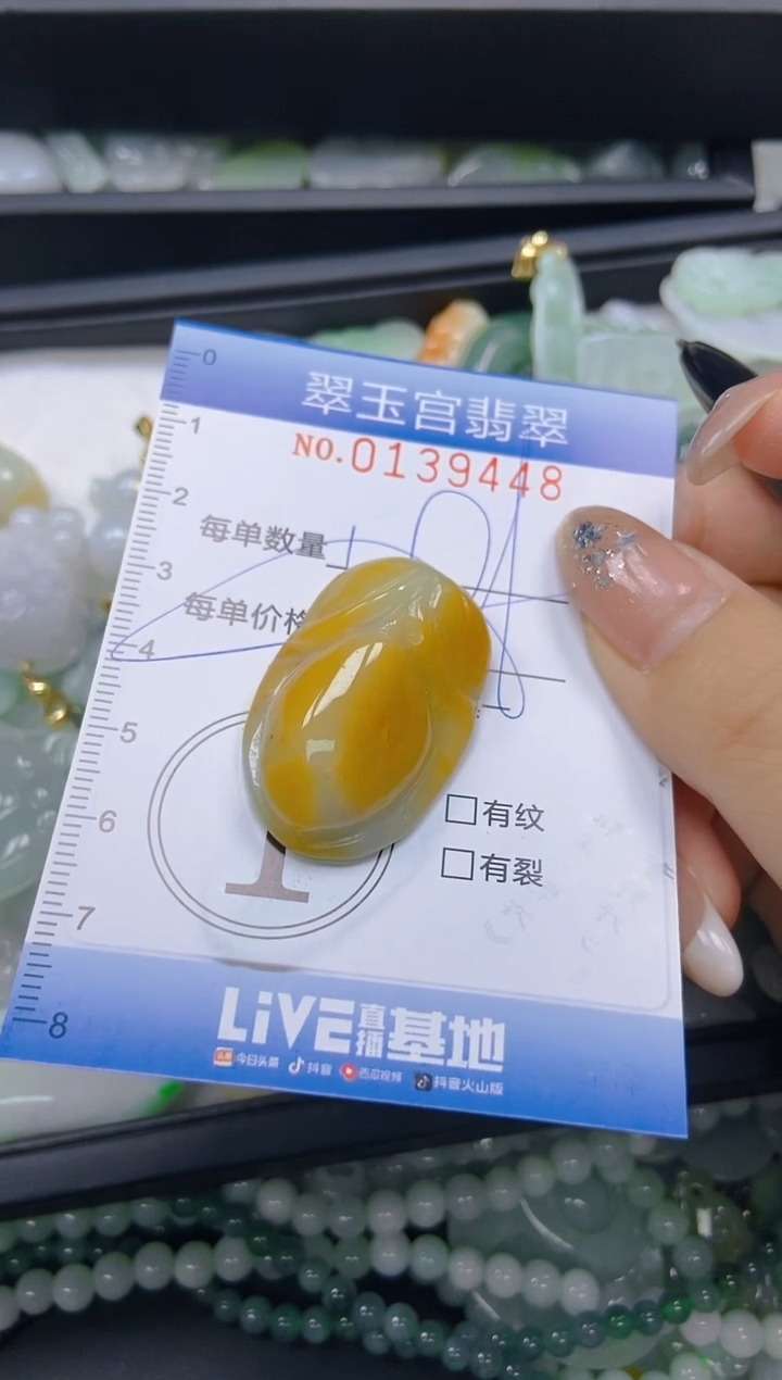 翡翠未镶嵌颈饰闪购0139448