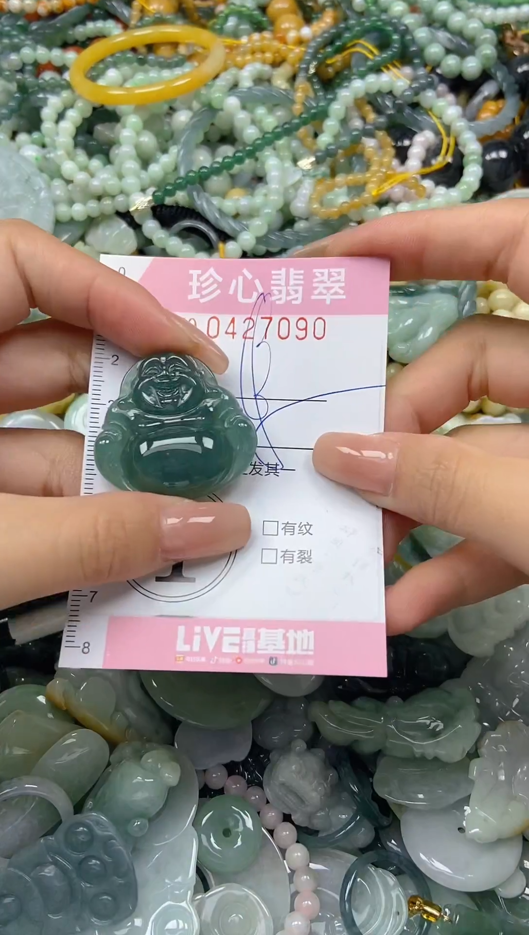 颈饰未镶嵌翡翠闪购0427090