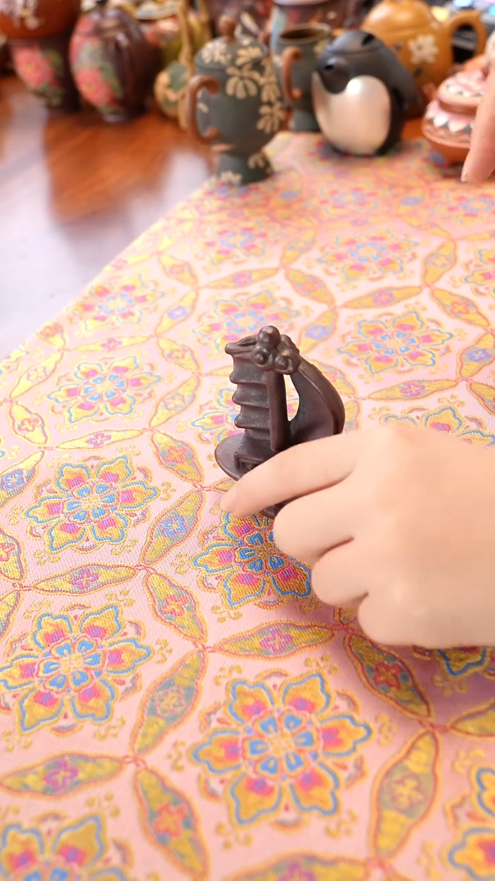 紫砂其他古红泥 一帆风顺