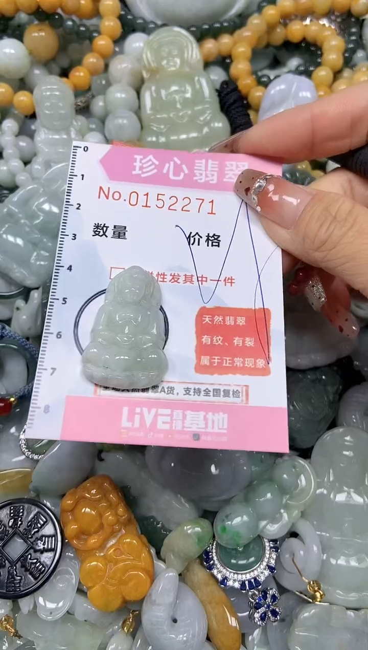 【闪购商品】翡翠颈饰未镶嵌闪购链接0152271