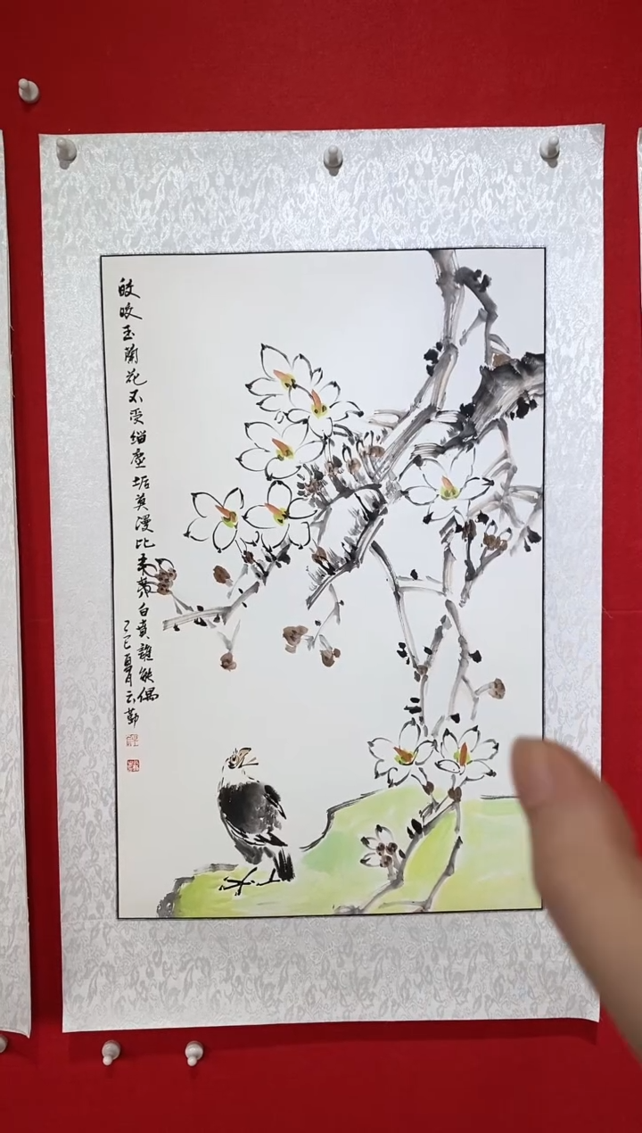 国画国画NYQ杰牛云勤老师作品