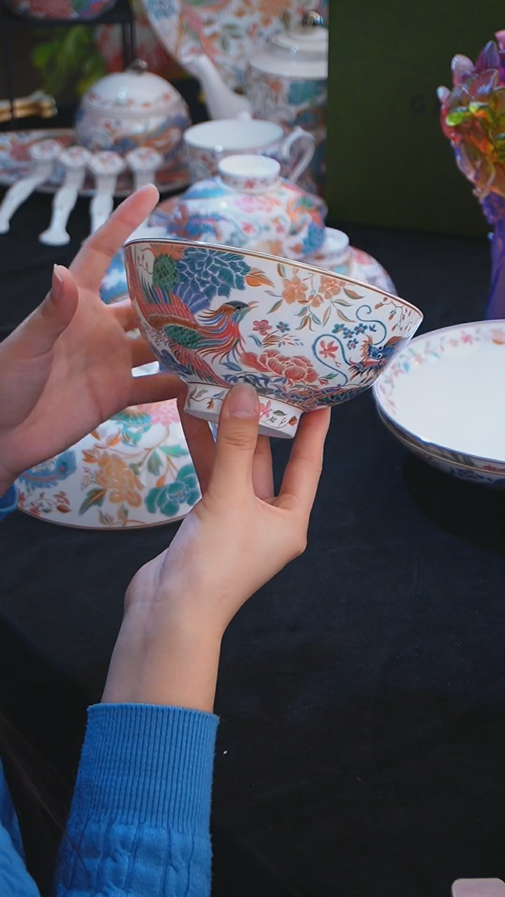 【闪购商品】摆件米多家中古瓷器如图所示9865