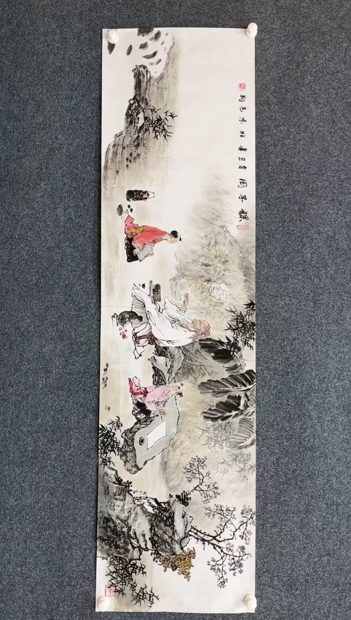 【闪购商品】国画2.9-艺术冯高翔-荣原作人物-027