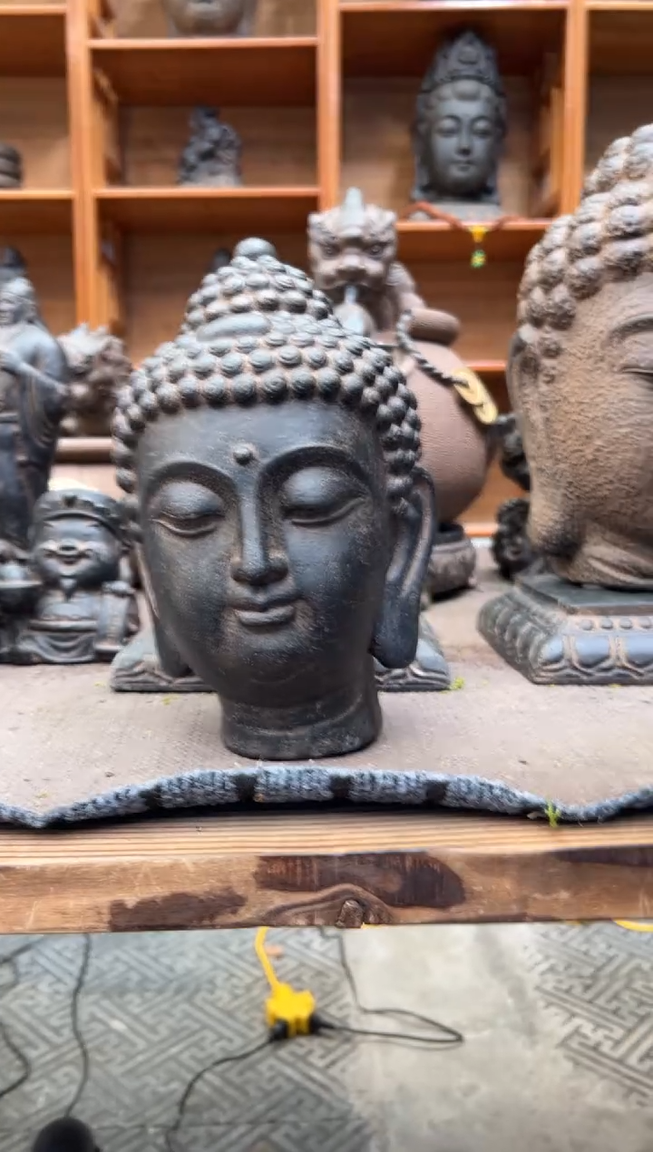 陶土【火山泥】小佛首