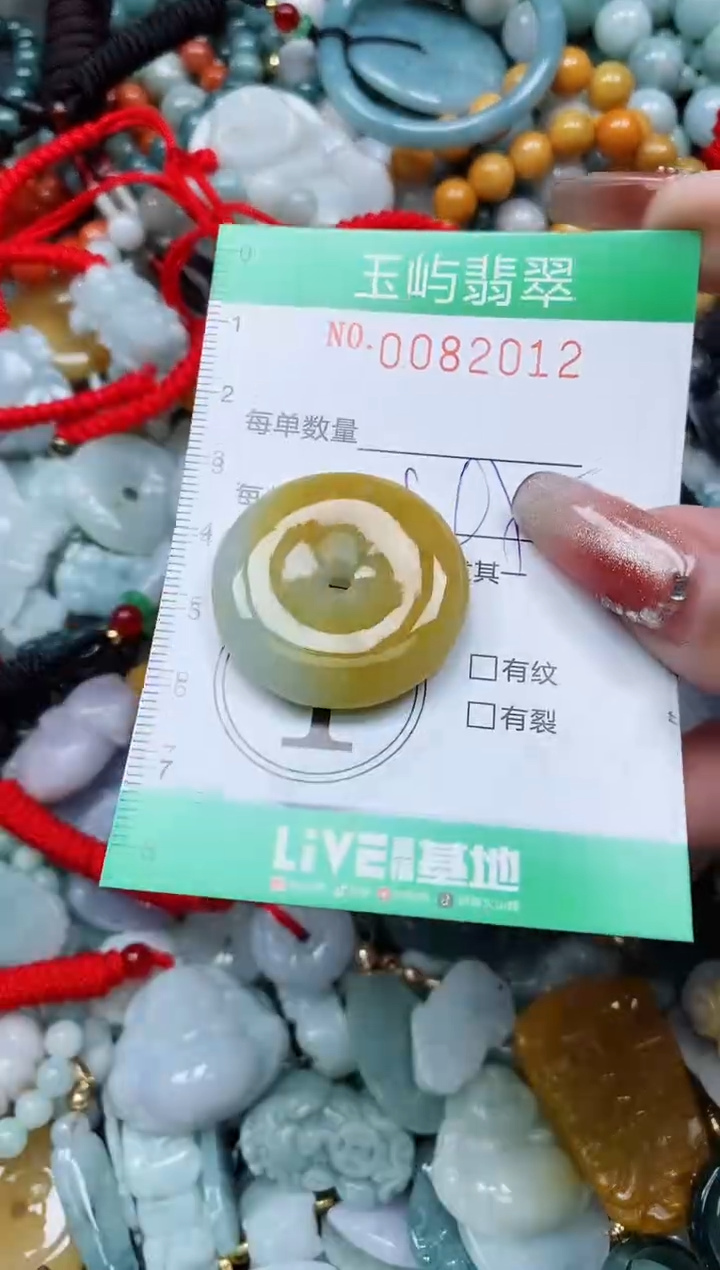 【闪购商品】翡翠颈饰未镶嵌闪购0082012