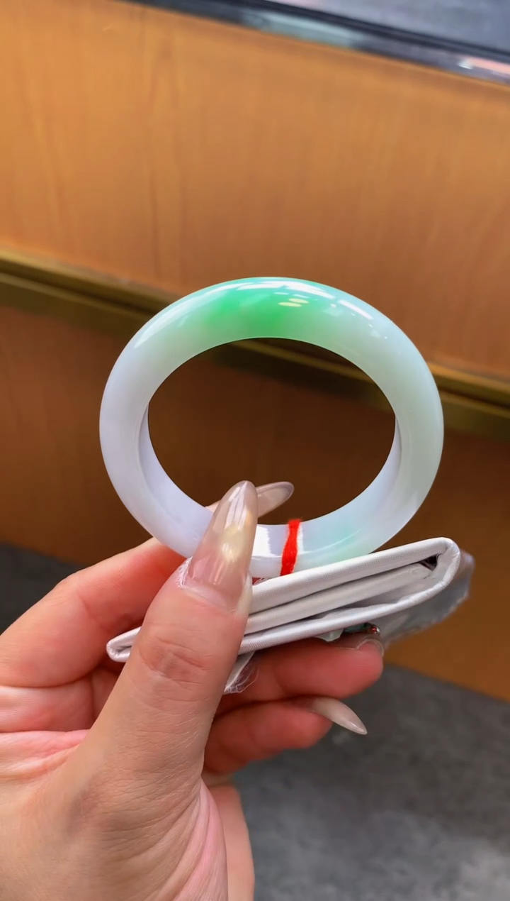 未镶嵌手镯翡翠-F22-正圈50.8