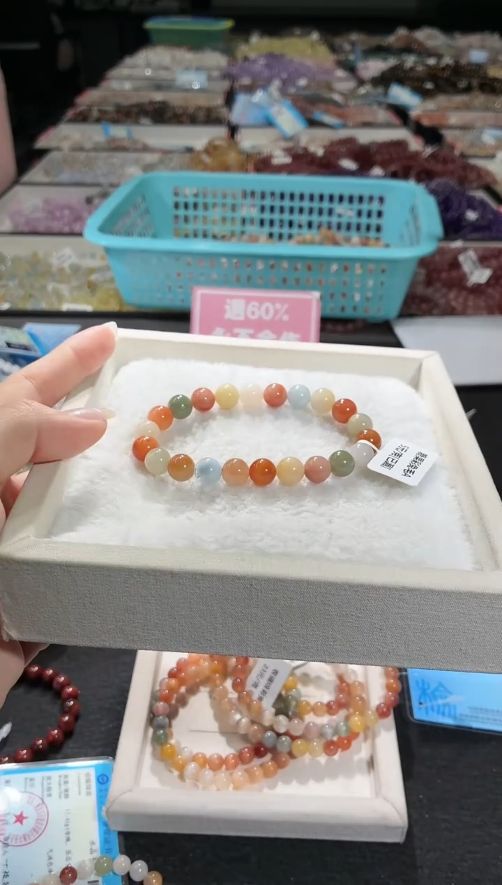 未镶嵌手链水晶416号 多样性发一B 8+