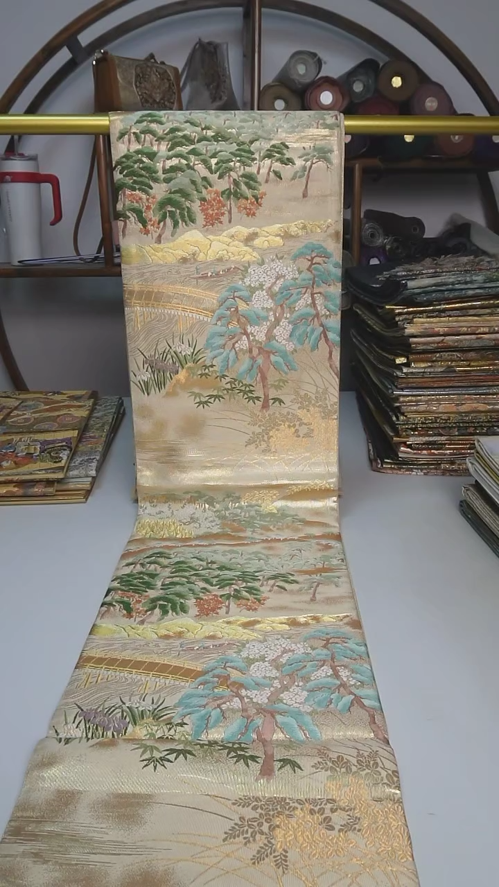 【闪购商品】织绣56西阵织六通风景