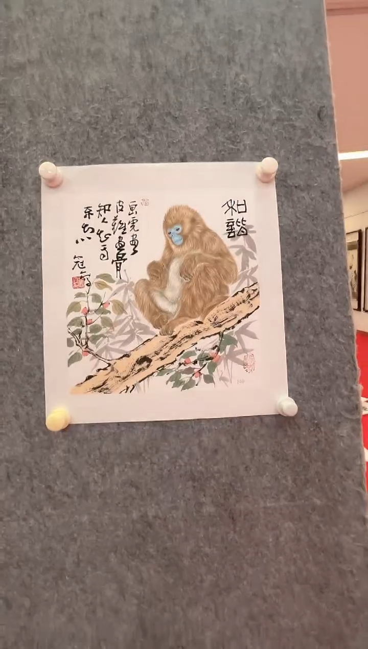 【闪购商品】绘画王冠人-1平尺-工笔国画