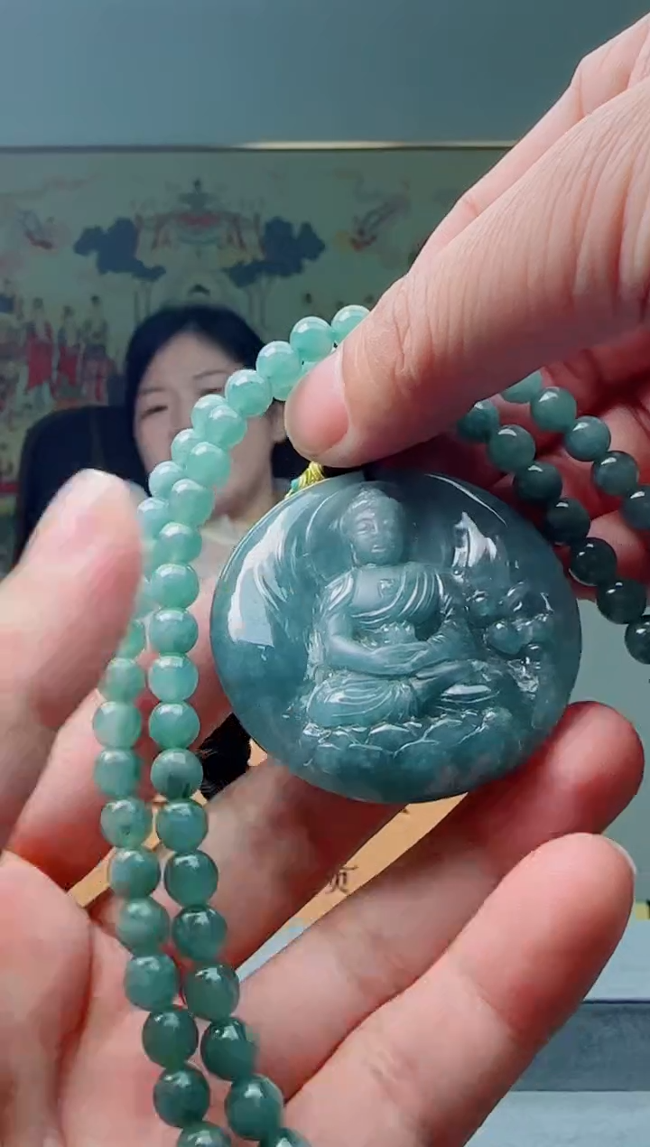 【闪购商品】翡翠颈饰未镶嵌1111111111111