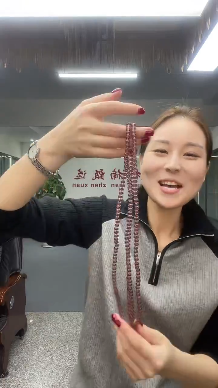 紫色珠链多样性发货一件
