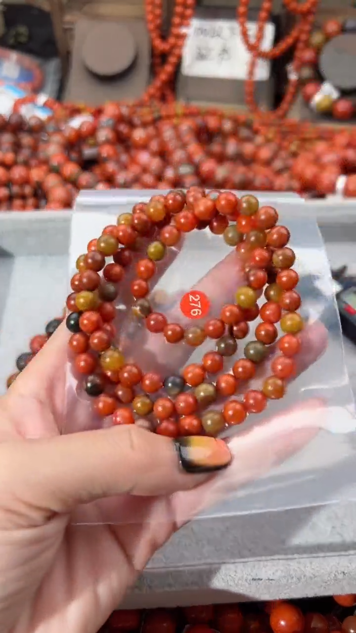 【闪购商品】南红玛瑙手串未镶嵌7+
