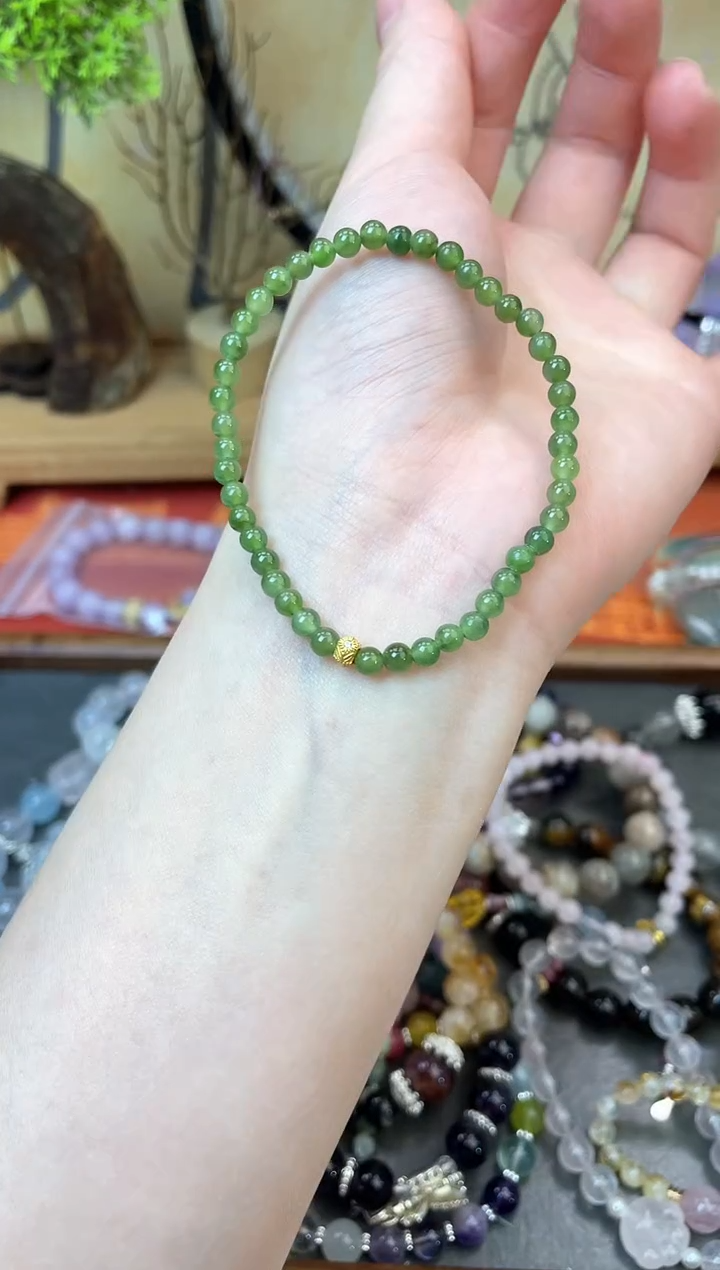 【闪购商品】和田玉手饰银S925镶嵌206