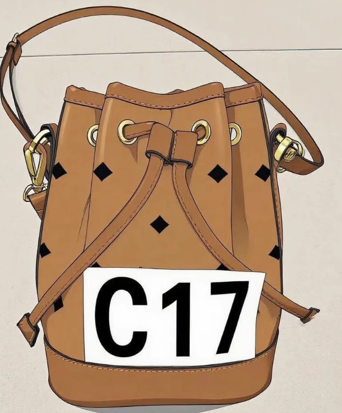 c17抽绳小水桶包