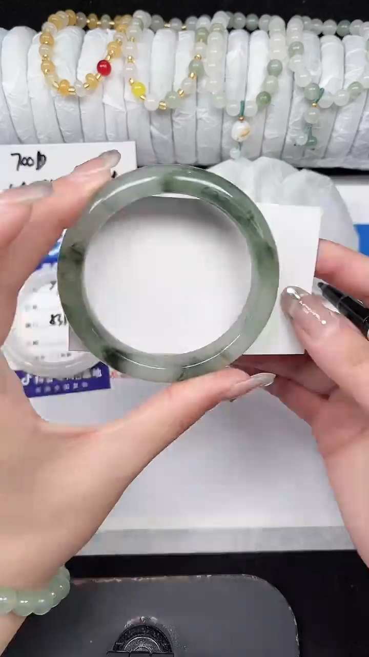 未镶嵌手镯石英质玉28-56/57