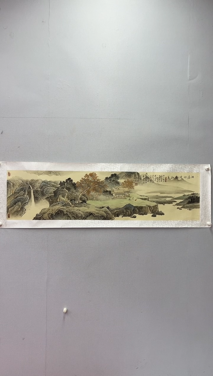 【闪购商品】绘画 陈发源-4平尺-国画作品 红