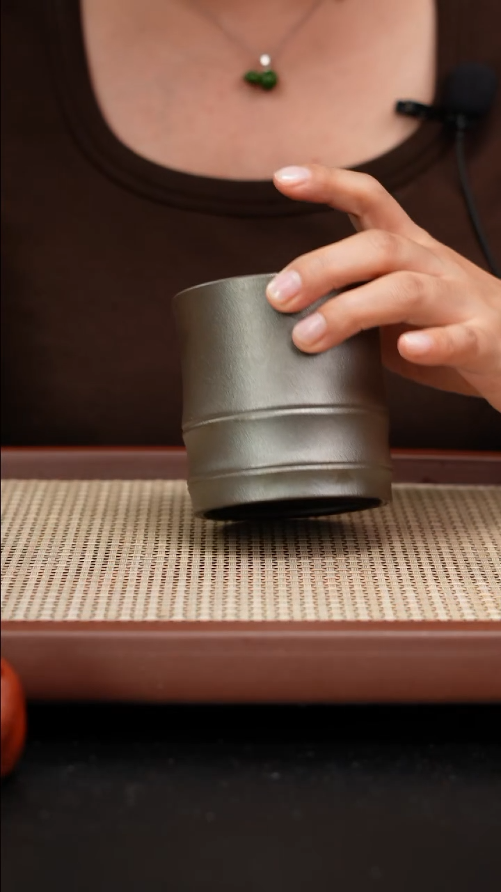 【闪购商品】紫砂茶壶还原烧竹节杯