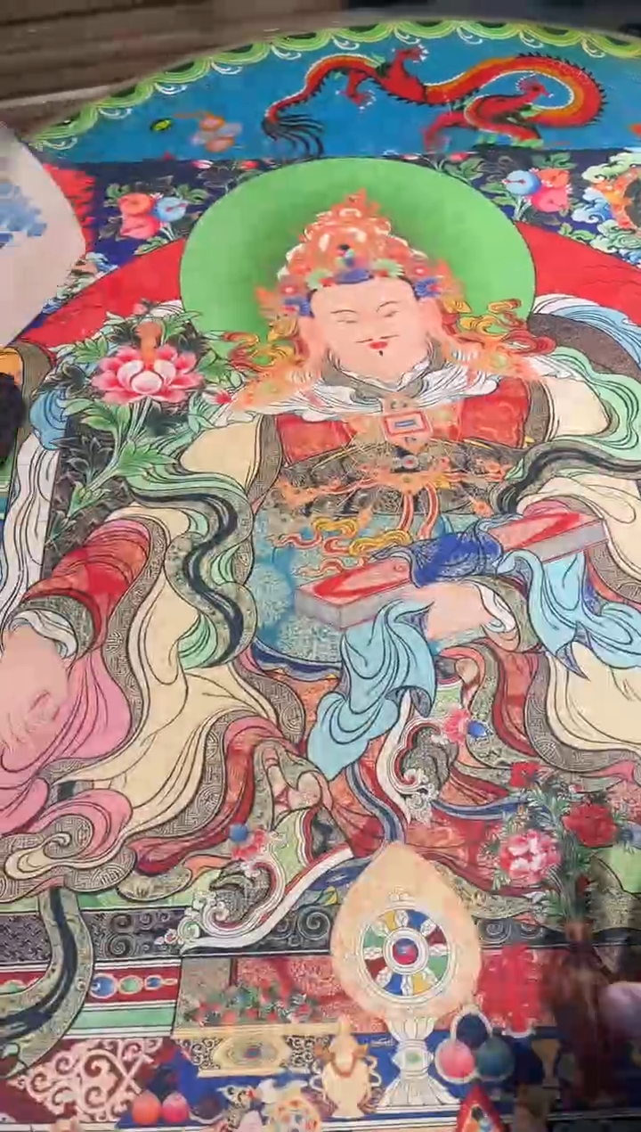 卷轴画天天的唐卡tk160