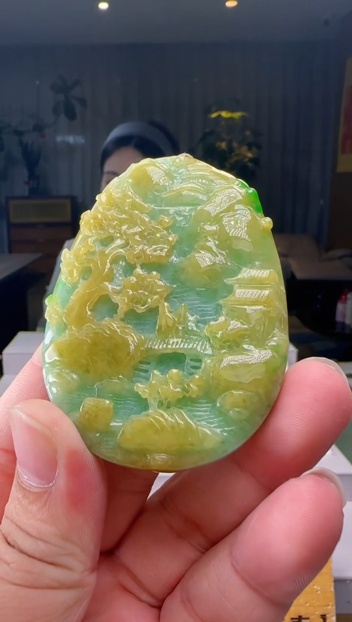 吊坠(不含链)未镶嵌翡翠ZM@@960Q7J04151