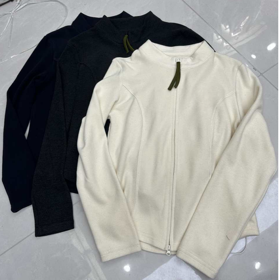 25681 秋季女士保暖立领短外套开衫 F203三楼