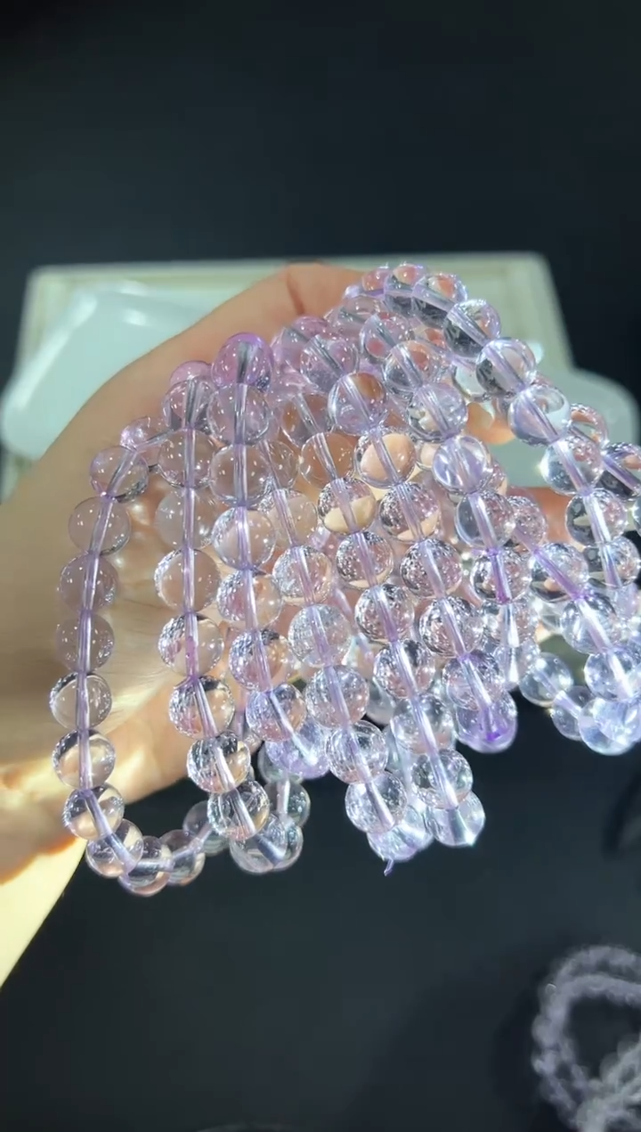 未镶嵌手串水晶1g多样性发其一【1条】默认微瑕9mm