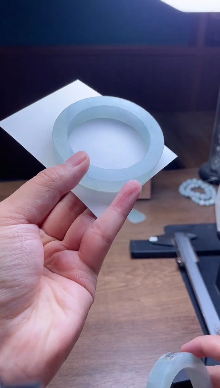 未镶嵌手镯定制翡翠扣*定制