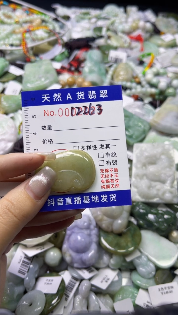【闪购商品】翡翠颈饰未镶嵌00012263