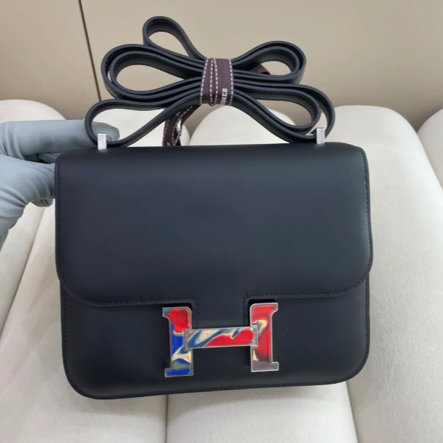 95新 Hermes/爱马仕 拆 全56000 小花Jerry 康康 19 Swift皮Y刻包